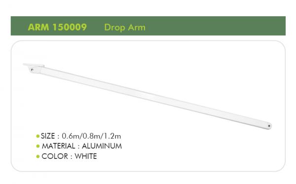 Aluminium Retractable Awning Arms Acrylic Folding Awning Arms