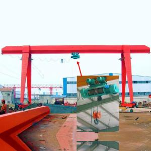 Wholesale 5t~20t Multifunctional light and durable single girder travelling gantry crane from china suppliers
