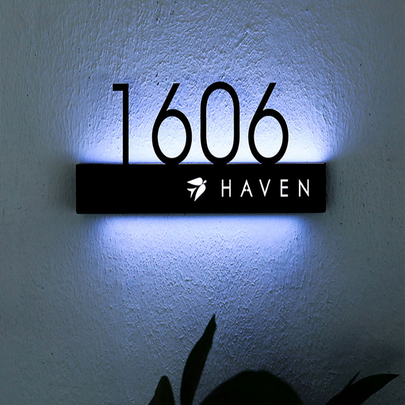 Double-sided Luminous Billboards Custom Wrought Iron Light Box Hollow Storefront Outdoor Signs and Signage