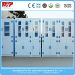 16mm MDF Board Biology Lab Furniture Pharmacy Medicine Cabinet All Wood Material