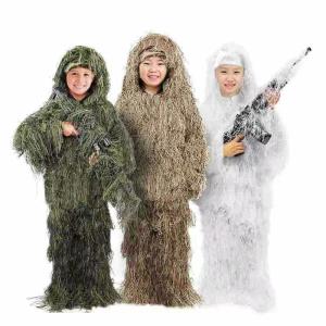 Wholesale Camouflage Ghillie Suit Camo White Snow Bionic Suit Clothing 3xl 4xl from china suppliers