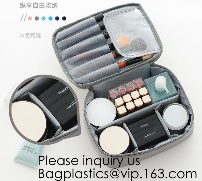 Trend Design Velvet Quilted Cosmetic Bag,Customized 2pcs Set Makeup Bag, Wholesale Travel Mens Toiletry Bags