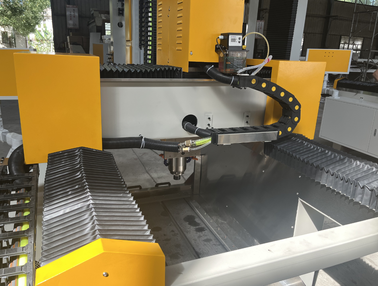 CNC Stone Milling Machine 9015 1016 For Marble Granite Monument