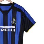 Inter Milan 2002 Retro Home Football Jersey Collector Edition