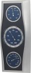 Wall Barometer Indoor Outdoor Thermometer Hanging Home / Office Metal Material
