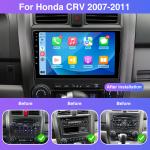 2 Din Car Radio Android Carplay For Honda CR-V 3 CRV 2007-2011 Multimedia Player