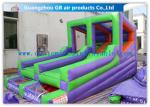 Double Channel Inflatable Sports Games Ball Goal Court With CE Approved Blower