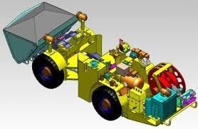 Wholesale Electrical Underground Haul Truck , 380V Durable Underground Mining Vehicles from china suppliers