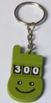 Nice looking cartoon multi - colored PVC keychains for business with you own