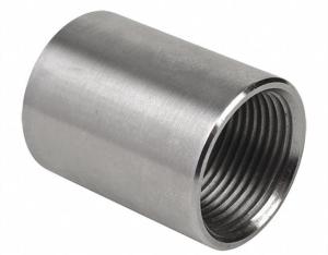 Wholesale BSPT 3 / 4 &quot; Steel Pipe Coupling Class 3000 Stainless Steel ASTM A182 F316 from china suppliers