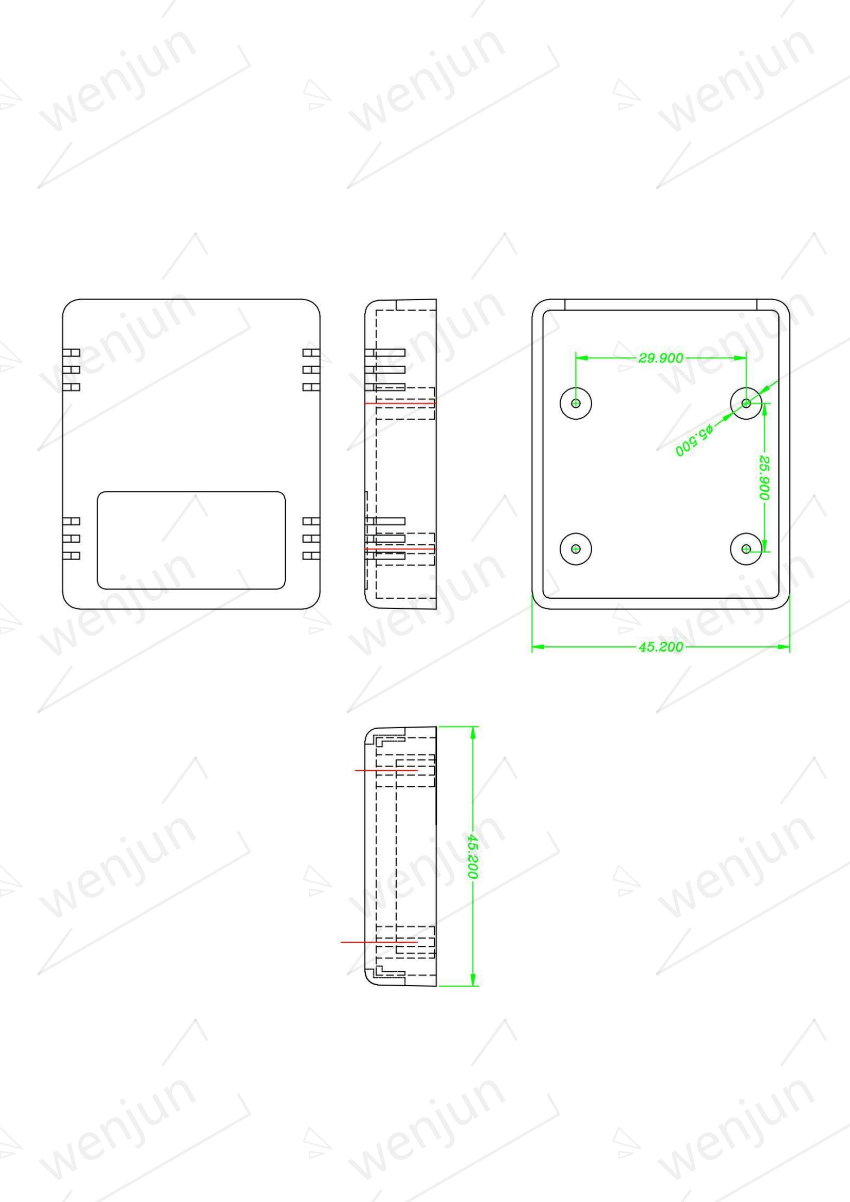 Bent Pin Gold Plated Male OBDII Connector Obd2 16Pin With Housing