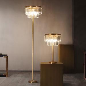Wholesale Crystal Table Lamp Floor Lamp Light Luxury Modern Creative Lighting Living room Bedroom Gold Floor lamp(WH-MFL-80) from china suppliers