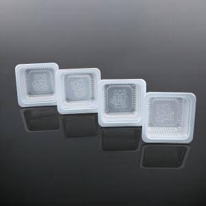 Wholesale Disposable Mooncake Blister PP Tray Plastic Biscuit Dessert Box Food Grade from china suppliers