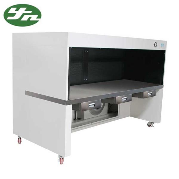 Horizontal Laminar Clean Bench Airflow Hood Powder Coating Steel For Three