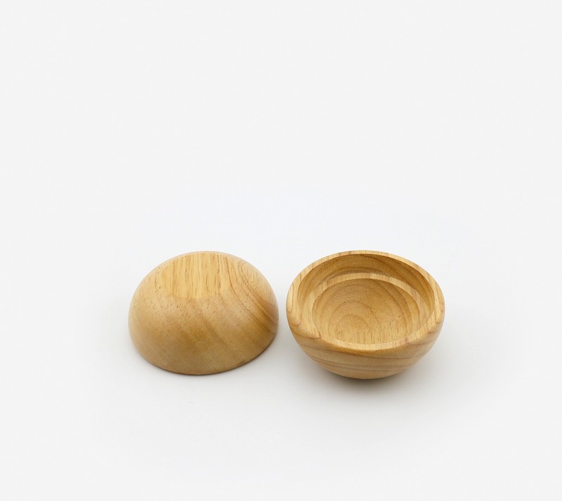 Rubber Wooden Lid Like A Bowl, Wooden Cup Lid Coffee Mug Cup Lid Wooden Tea Glass Cup Cover
