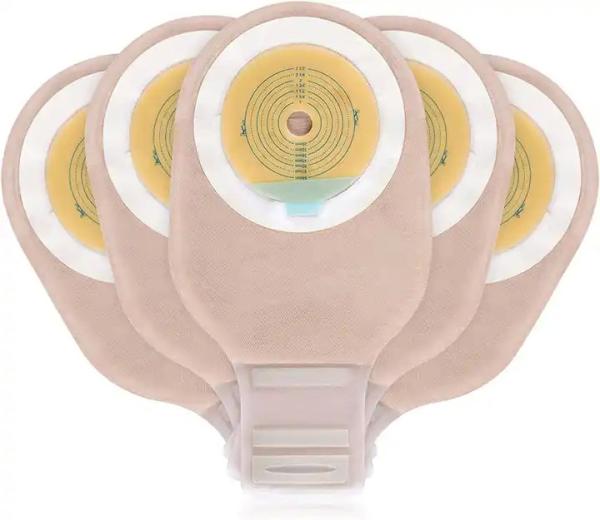 Colostomy Bags One Piece Drainable Ostomy Pouch With Closure For Ileostomy Stoma