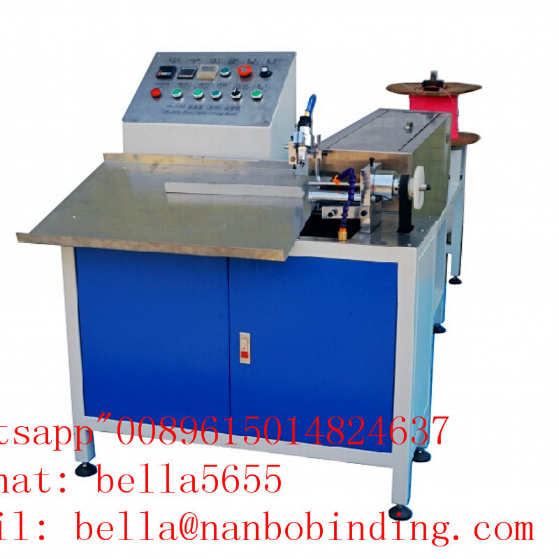 automatic plastic single loop wire forming machine with online support and competitive price