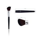 PBT Hair High End Makeup Brush Cosmetics Powder Brush Set Aluminum Ferrule