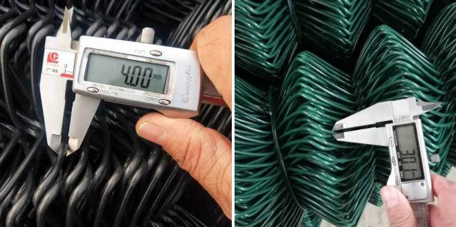 Low Carbon Steel Chain Link Temporary Mesh Fencing 1.5-3m Height