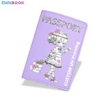 Fashion Style PU Leather UV Printing Travel Passport Holder Cover for Adventure