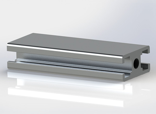 8.0mm Hole T Slot Aluminum Framing , Extruded Aluminum T Slot Plate 20 * 40 Anodized
