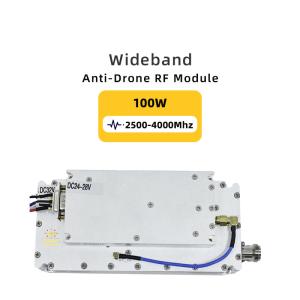 Wholesale 2500-4000mhz Anti Drone Lora Module Counter Fpv Module 300-6000mhz 100W anti drone system anti fpv 250-400mhz 50W 100-1100mhz from china suppliers
