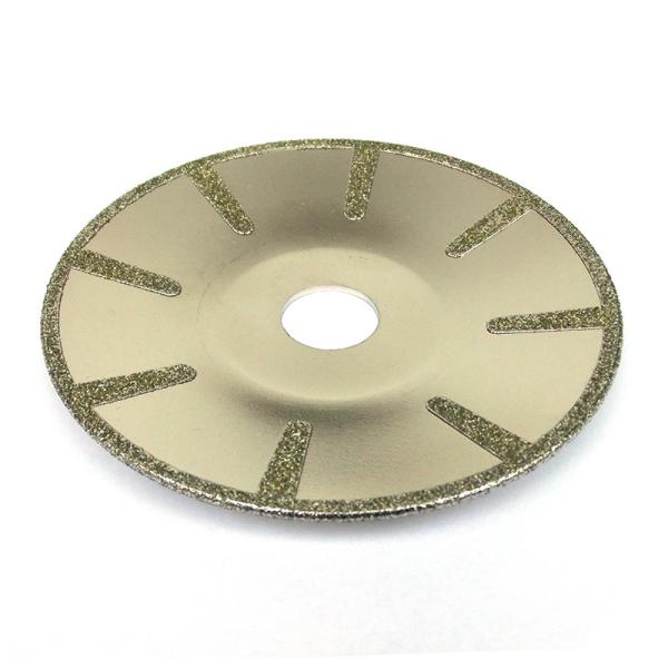 OBM Supported Diamond Tools Electroplated Diamond Saw Blade For Cutting Stone No