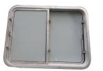 High-Quality Aluminium Rectangular Marine Sliding Windows Bolting Horizontal