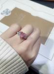 4.19CT Heart Brilliant Cut Lab Grown Diamond Wedding Rings