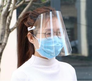 Wholesale Clear PVC Disposable Face Shield Protective Safety Mask Anti Fog from china suppliers