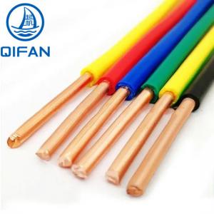Wholesale Building Wire Cable H07V-U CE Certificate PVC Insulation Copper Wire Earth Wire Building Wire from china suppliers