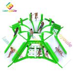 0.6mm Inflatable Floating Water Park Aquatic Sport Platform