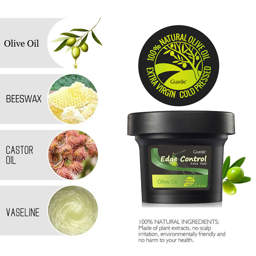 Multi colors customize Private Label Strong Hold Custom Instant Shine Hair Wax 7oz for Braid