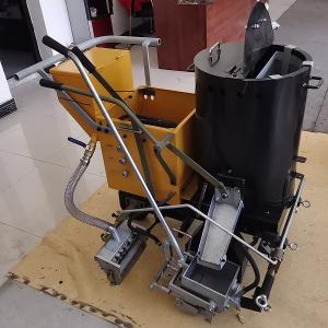 Wholesale Pushing Thermoplastic Road Pavement Marking Equipment with 120KG Tank Auto Dispenser from china suppliers