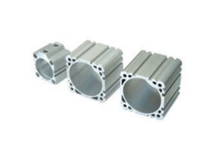 Wholesale Silvery Anodized Industrial Aluminum Profile / Cylinder Shell with ISO9001: 2008 Certified from china suppliers