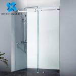 Silk Screen Tempered Glass 10mm Safety Toughened Shower Glass Door
