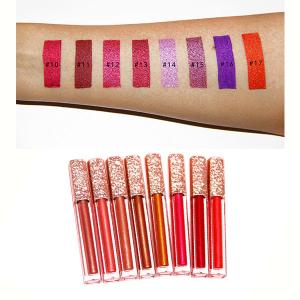 Wholesale Waterproof Nude Vegan High Pigment Glossy Liquid Lipstick from china suppliers