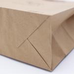 Brown Candy Paper Bags Food Outer Wrapping Bags Kraft Paper Printing Gift