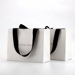 Wholesale Sustainable Eco-Friendly Fancy Custom Bamboo Paper Shopping Gift Bags from china suppliers