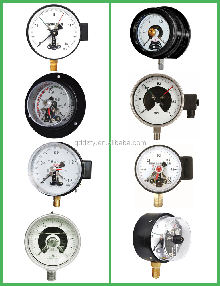 60mm Hydraulic Jack Pressure Gauge Manometer With Back Flange