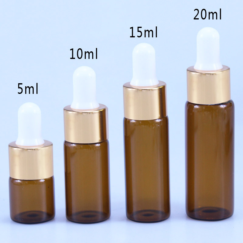 Portable Empty Essential Oil Bottles Customized Color And Capacity