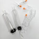 Disposable Sterile CT Injector Syringe High Pressure Angiographic Syringe