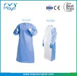 510K EN13795 PE Isolation Gown Medical AAMI Level 4 Surgical Gown