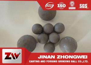 Wholesale Customized Forged Steel Grinding Ball Mining Water Or Oil Quenching from china suppliers