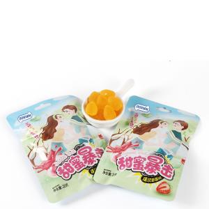 Wholesale Vitamin Soft Gummy Candy With Juice Orange Flavor Jelly Confectionery from china suppliers