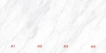 Wear Resistant Outdoor 36x72 Inches Marble Look Porcelain Tile