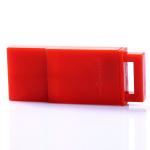Plastic outdoor whistle plastic flat whistle toy whistle 58*22*7mm logo