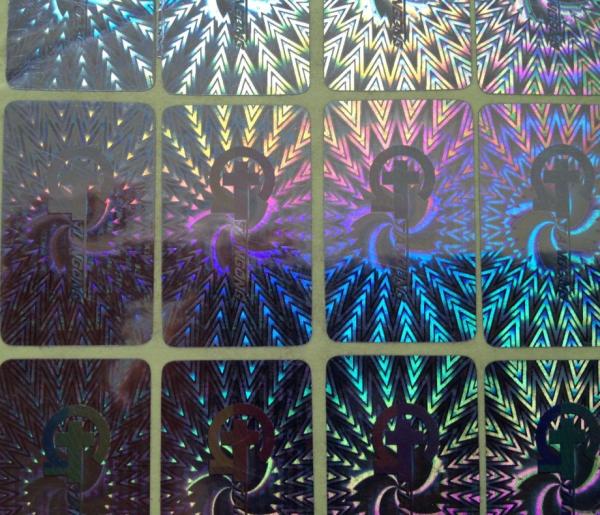 Factory Direct Anti-counterfeiting Adhesive 3D Hologram Logo Printed Custom