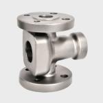 SS Investment Casting Trap Valve Parts , Oilfield Electrolytic Finish Pump Parts