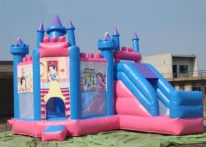 Wholesale Outdoor Large Inflatable Combo Princess Jumping Castle With Slide Rental from china suppliers